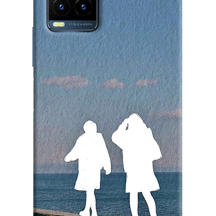 Coastal Dream Vivo Y21T Hard Case Back Cover by Casekaro