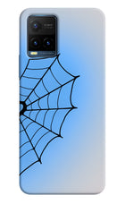Blue Web Vivo Y21T Hard Case Back Cover by Casekaro