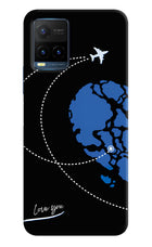 Love Orbit Vivo Y21T Hard Case Back Cover by Casekaro