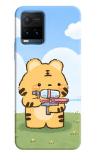 Tiger Treat Vivo Y21T Hard Case Back Cover by Casekaro