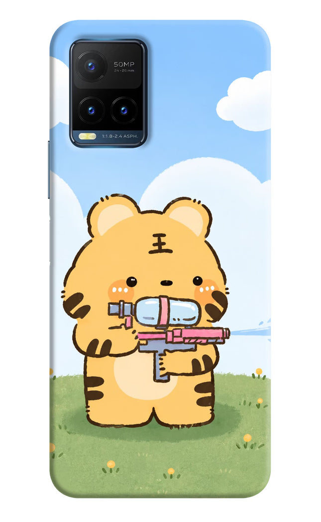 Tiger Treat Vivo Y21T Hard Case Back Cover by Casekaro