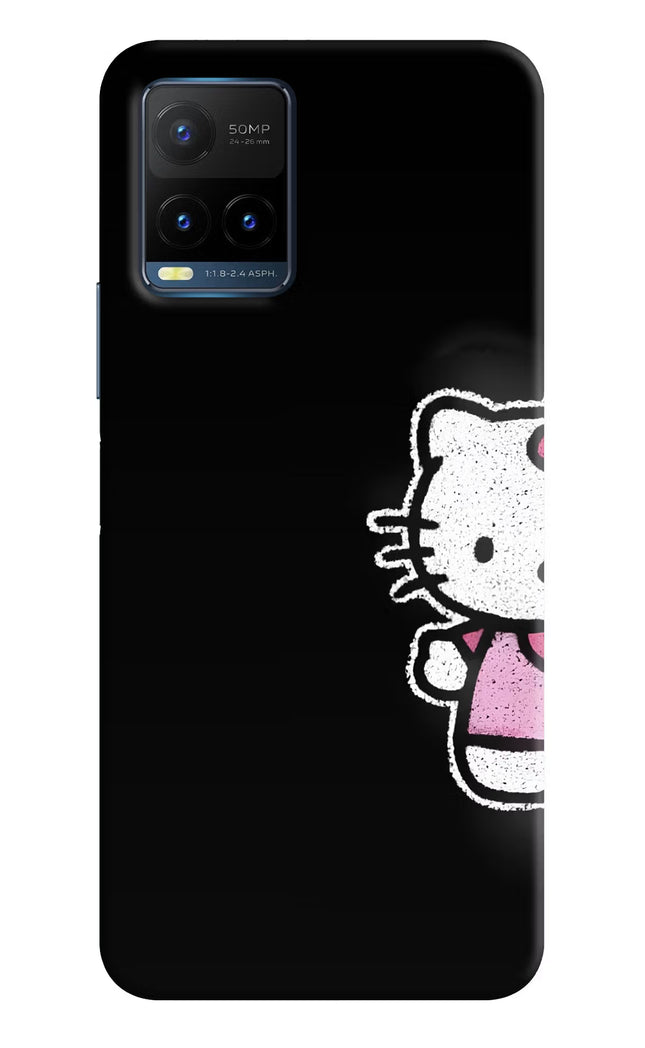Kitty Charm Vivo Y21T Hard Case Back Cover by Casekaro