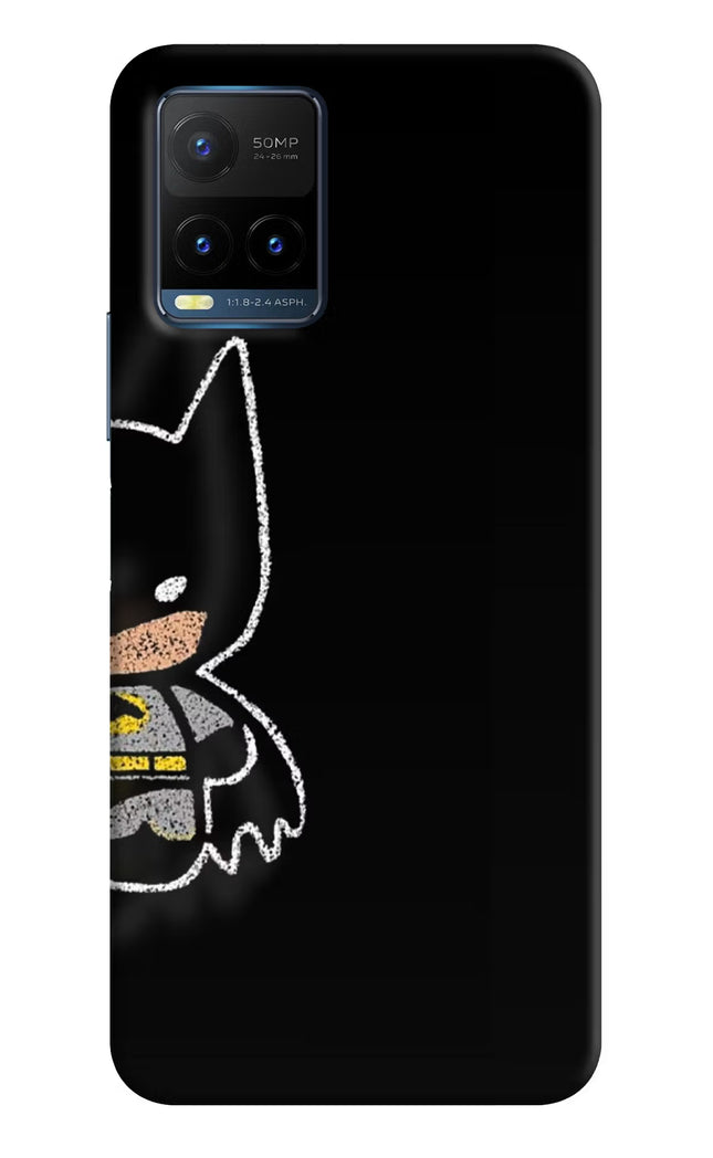 Bat Kitty Vivo Y21T Hard Case Back Cover by Casekaro