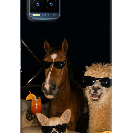 Party Squad Vivo Y21T Hard Case Back Cover by Casekaro