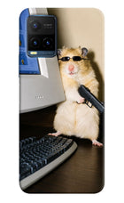 Hacker Hamster Vivo Y21T Hard Case Back Cover by Casekaro