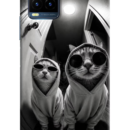 Hood Cats Vivo Y21T Hard Case Back Cover by Casekaro