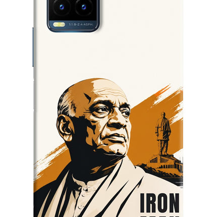 Sardar Patel Iron Will Vivo Y21T Back Cover