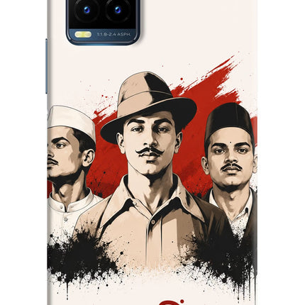 Bhagat Singh Trio Vivo Y21T Back Cover