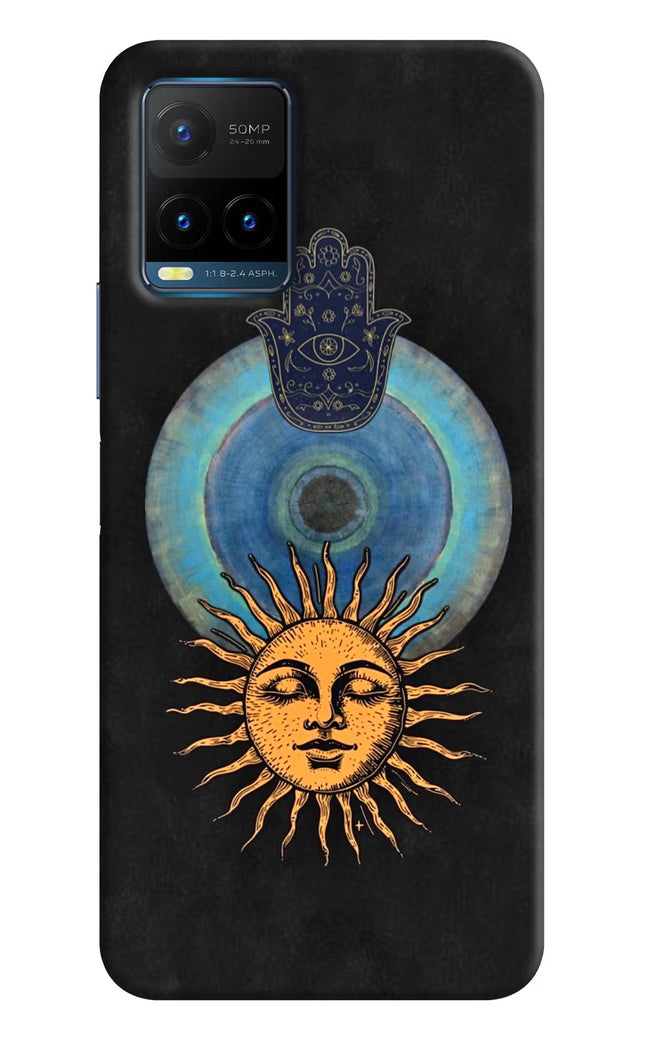 Divine Sun Vivo Y21T Hard Case Back Cover by Casekaro