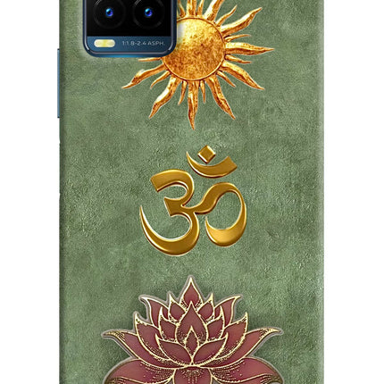 Om & Lotus Vivo Y21T Back Cover
