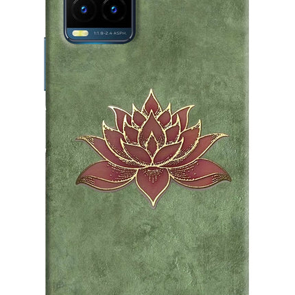 Lotus Grace Vivo Y21T Hard Case Back Cover by Casekaro