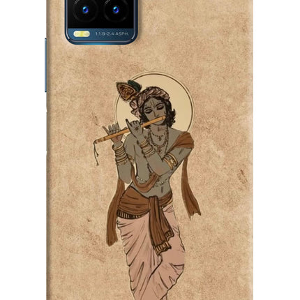 Krishna Vivo Y21T Hard Case Back Cover by Casekaro