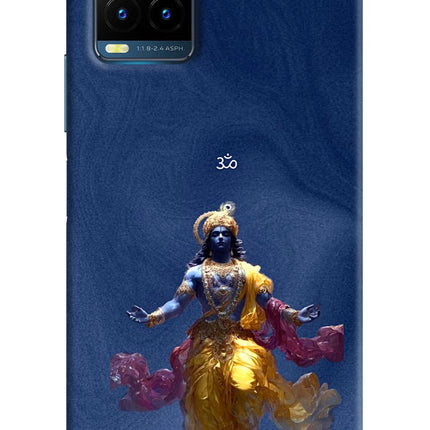 Cosmic Krishna Vivo Y21T Hard Case Back Cover by Casekaro