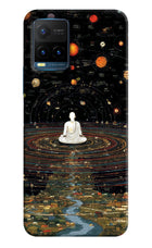 Space Monk Vivo Y21T Hard Case Back Cover by Casekaro