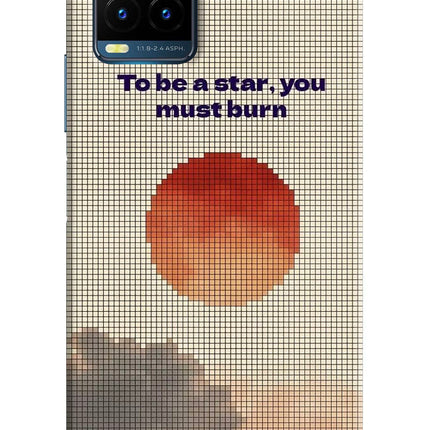 Pixel Sun Vivo Y21T Hard Case Back Cover by Casekaro