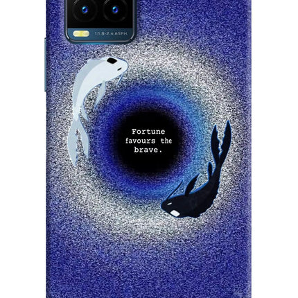 Dark Koi Vivo Y21T Hard Case Back Cover by Casekaro