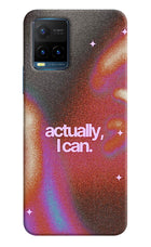 Pink Aura Vivo Y21T Hard Case Back Cover by Casekaro