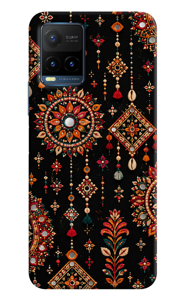 Boho Noir Vivo Y21T Hard Case Back Cover by Casekaro