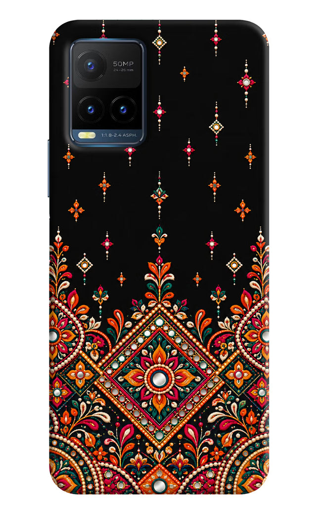 Noir Mehfil Vivo Y21T Hard Case Back Cover by Casekaro