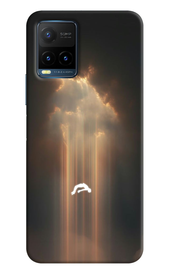 Heavenly Beam Vivo Y21T Hard Case Back Cover by Casekaro