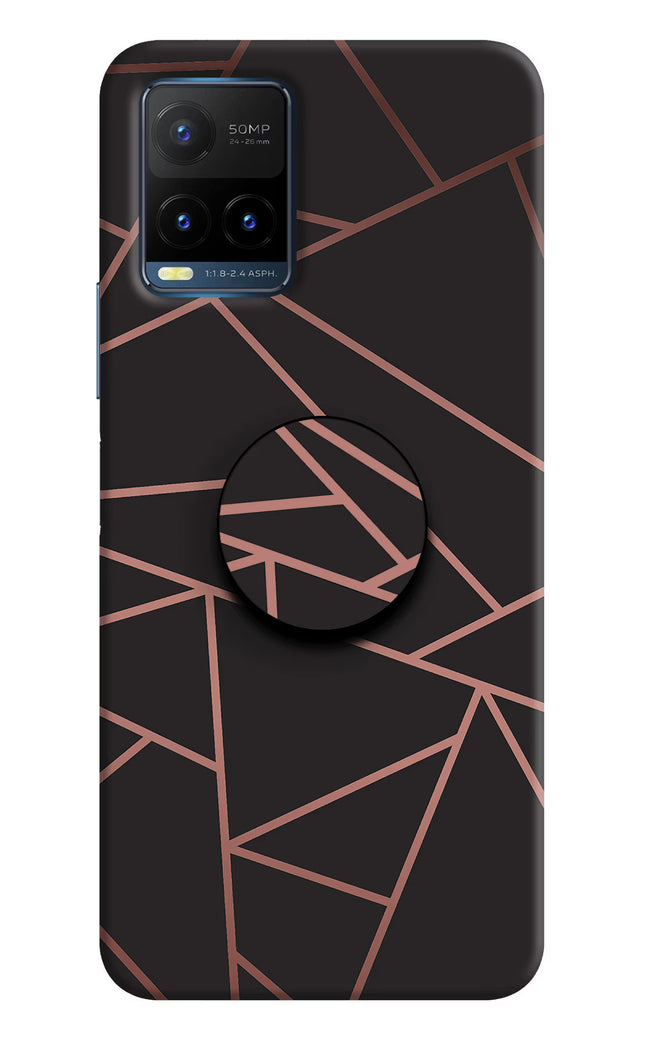 Geometric Pattern Vivo Y21T Pop Case by Casekaro