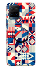 Colorful Pattern Vivo Y21T Pop Case by Casekaro