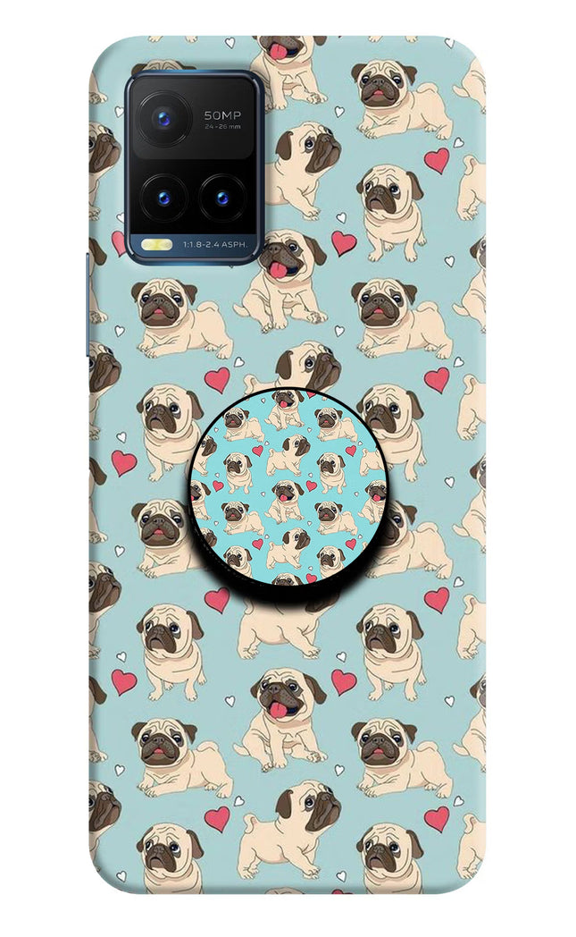 Pug Dog Vivo Y21T Pop Case by Casekaro