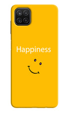 Happiness With Smiley Samsung A12 Hard Case Back Cover by Casekaro