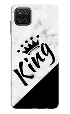 King Samsung A12 Hard Case Back Cover by Casekaro