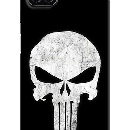 Punisher Skull Samsung A12 Hard Case Back Cover by Casekaro