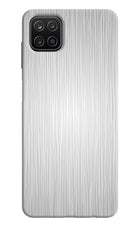 Wooden Grey Texture Samsung A12 Hard Case Back Cover by Casekaro