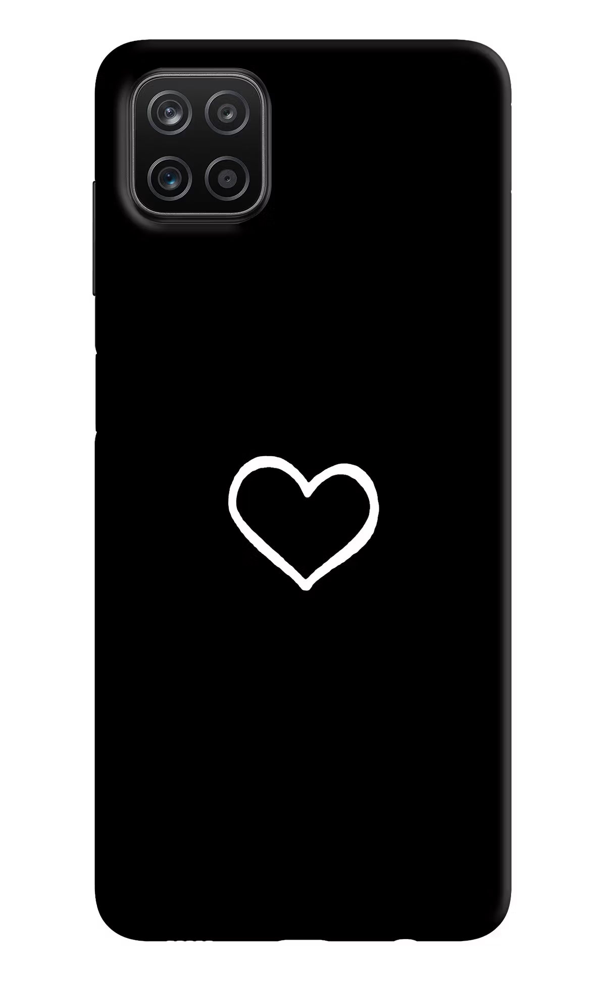 Heart Samsung A12 Back Cover