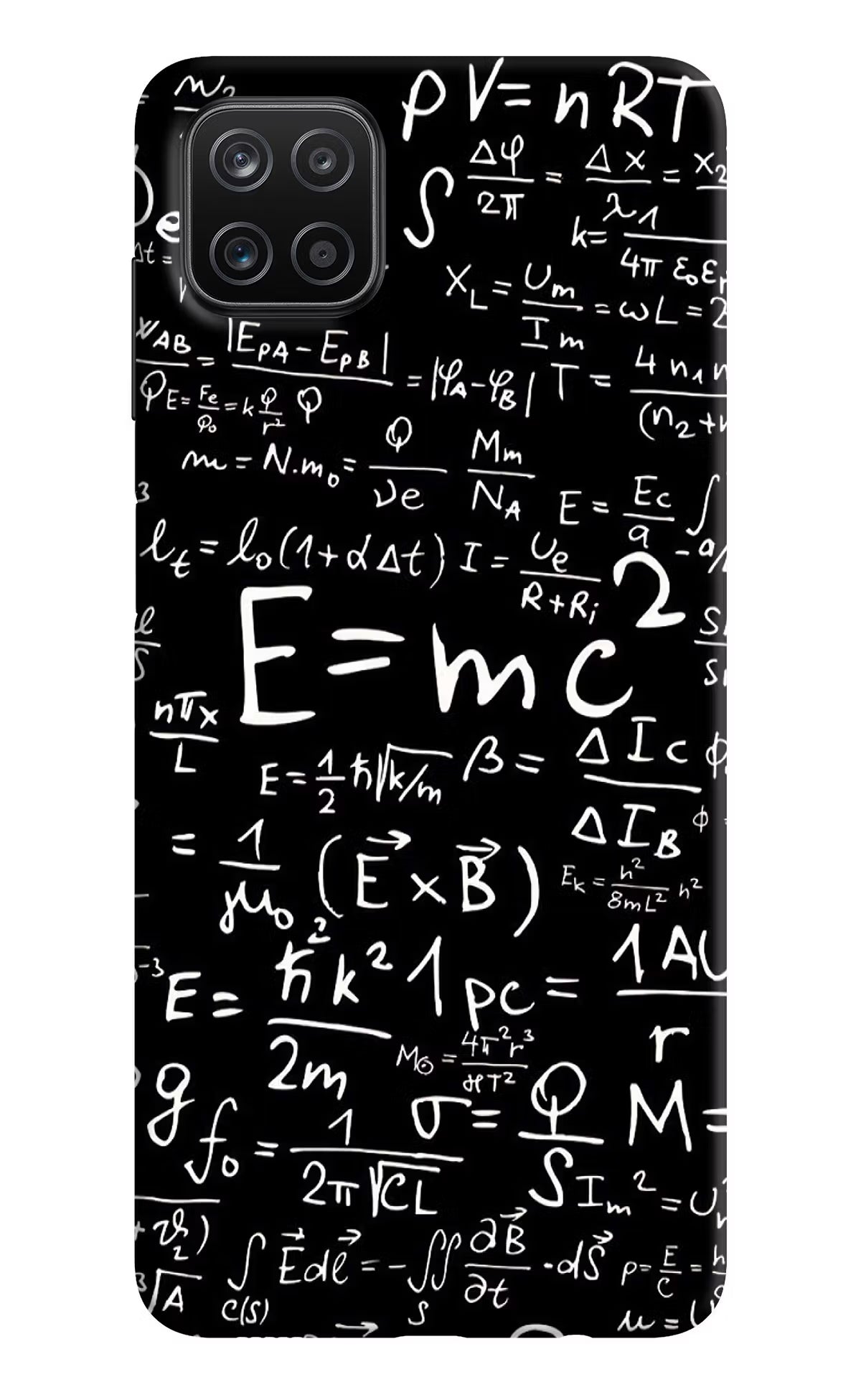 Physics Formula Samsung A12 Back Cover
