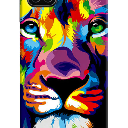Lion Samsung A12 Hard Case Back Cover by Casekaro
