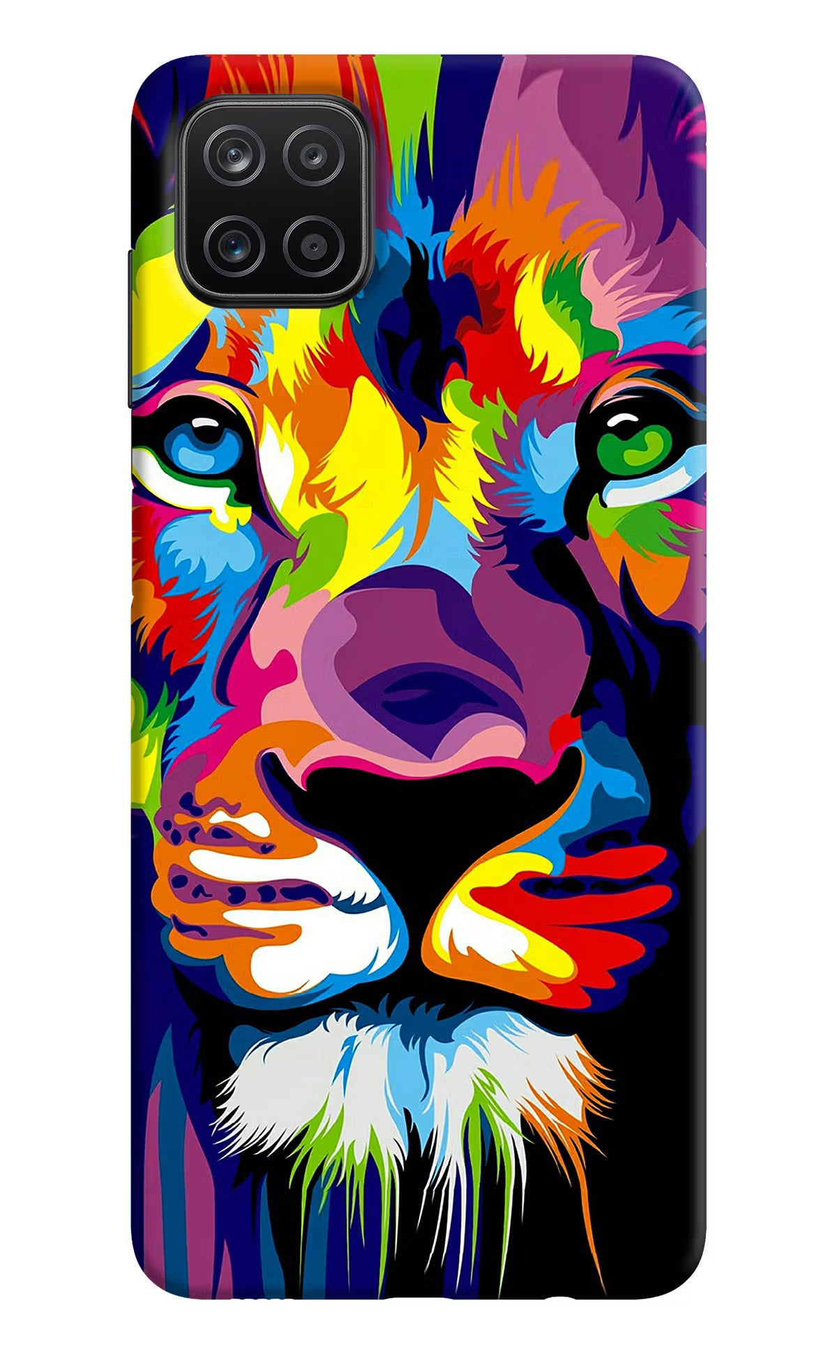 Lion Samsung A12 Back Cover