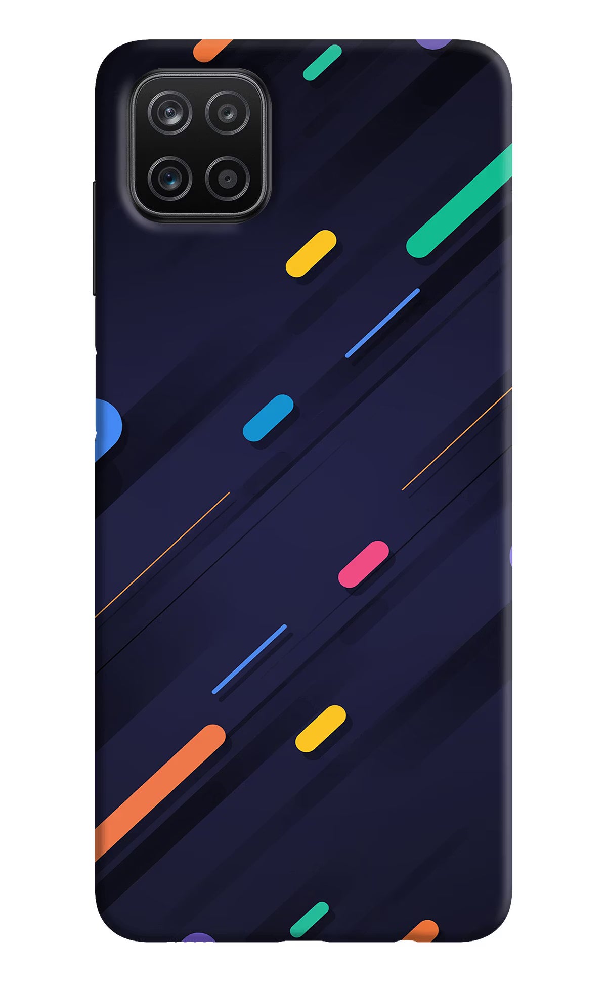 Abstract Design Samsung A12 Back Cover