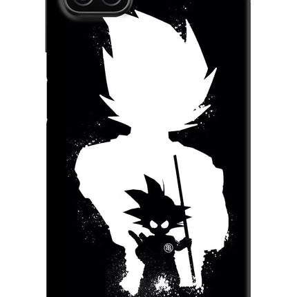 Goku Shadow Samsung A12 Hard Case Back Cover by Casekaro