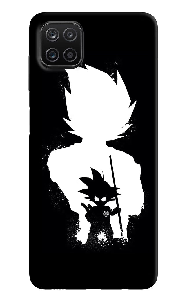 Goku Shadow Samsung A12 Hard Case Back Cover by Casekaro