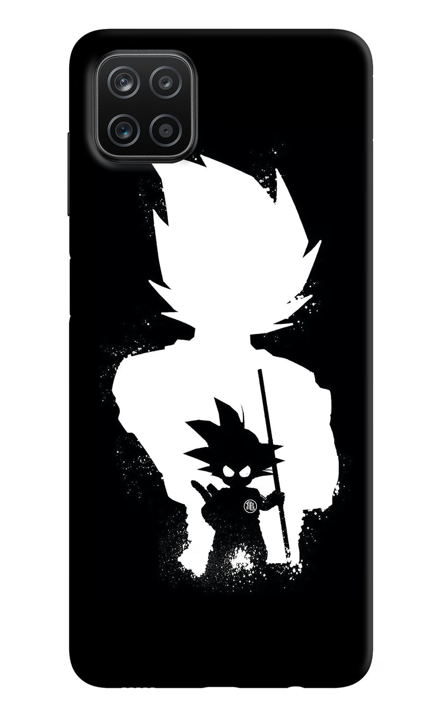 Goku Shadow Samsung A12 Back Cover, Hard case