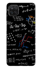 Mathematics Formula Samsung A12 Hard Case Back Cover by Casekaro