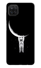 Moon Space Samsung A12 Hard Case Back Cover by Casekaro