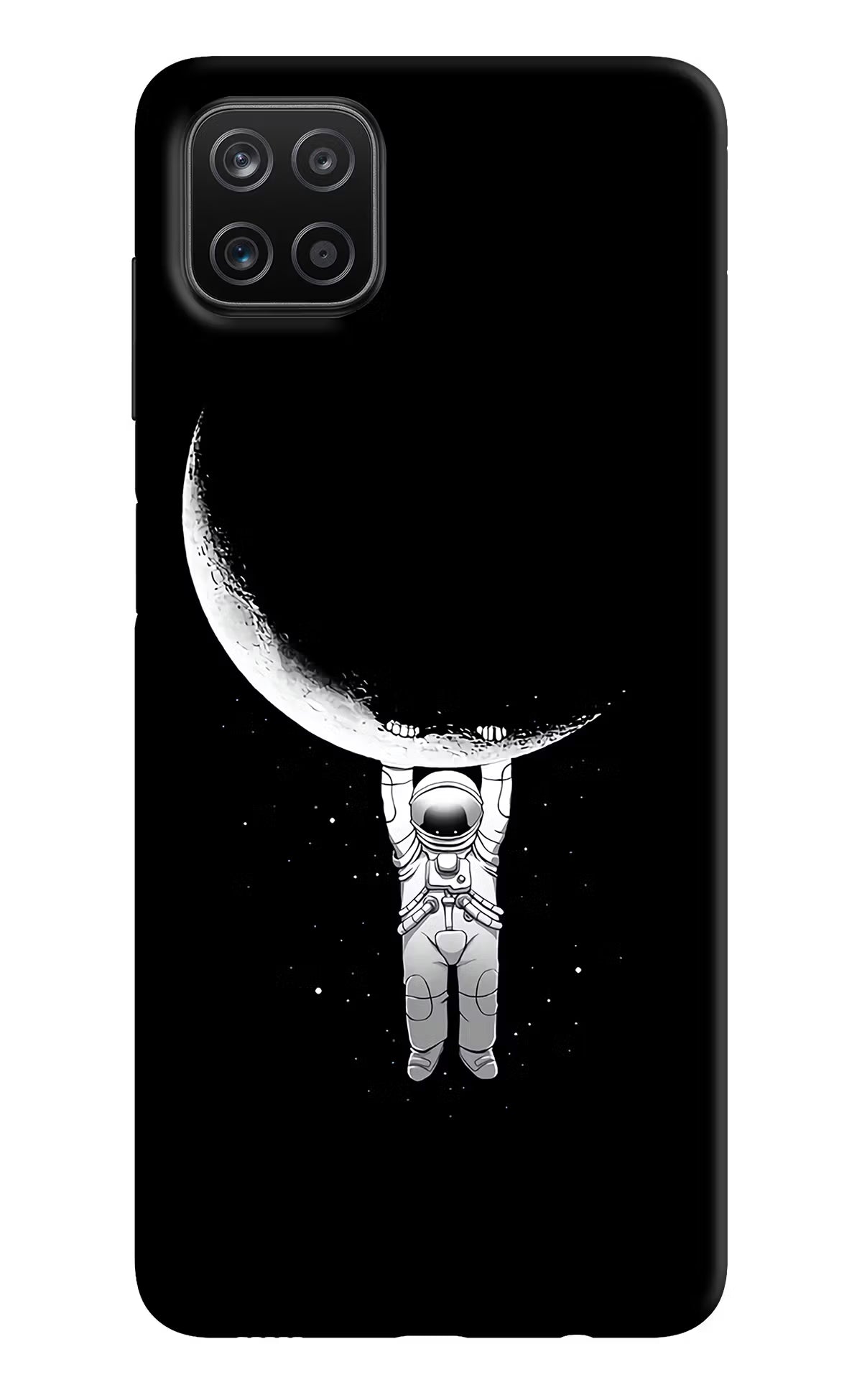 Moon Space Samsung A12 Back Cover