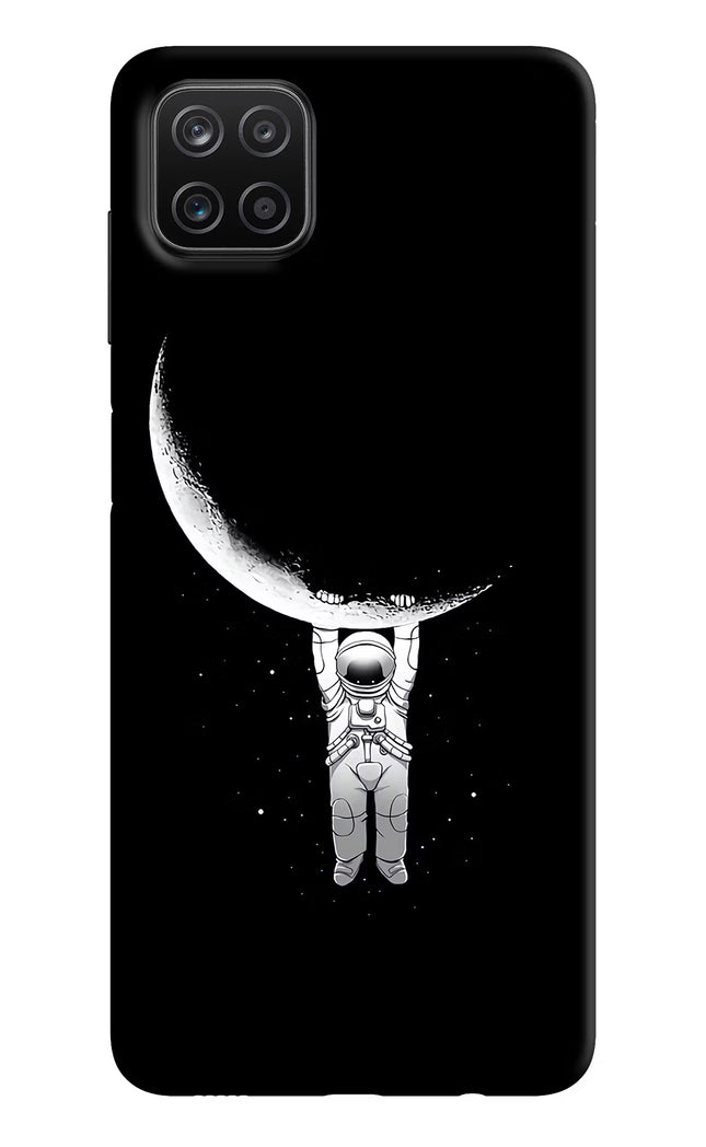 Moon Space Samsung A12 Hard Case Back Cover by Casekaro