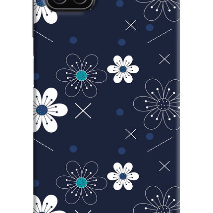 Flowers Samsung A12 Hard Case Back Cover by Casekaro