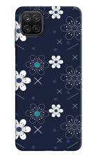 Flowers Samsung A12 Hard Case Back Cover by Casekaro