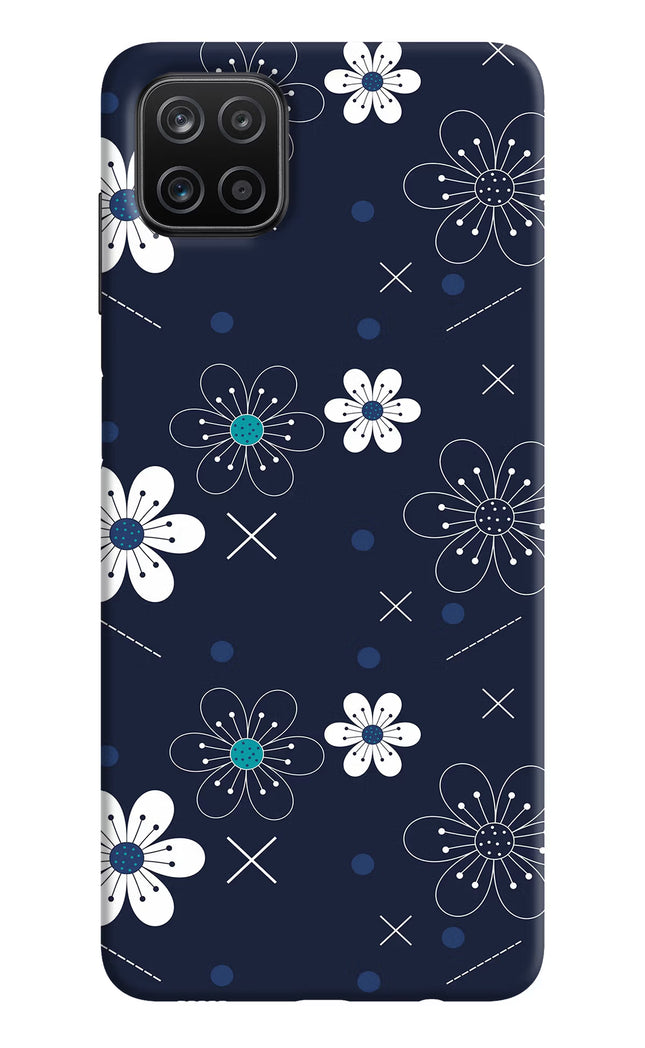 Flowers Samsung A12 Hard Case Back Cover by Casekaro