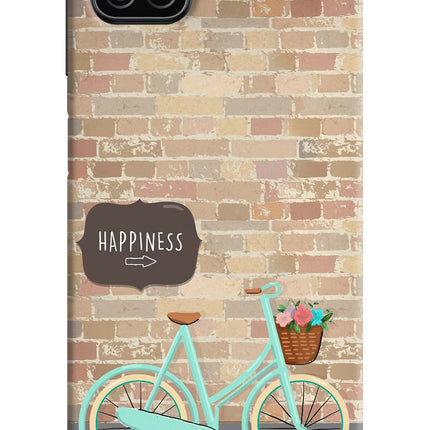 Happiness Artwork Samsung A12 Hard Case Back Cover by Casekaro