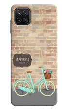 Happiness Artwork Samsung A12 Hard Case Back Cover by Casekaro