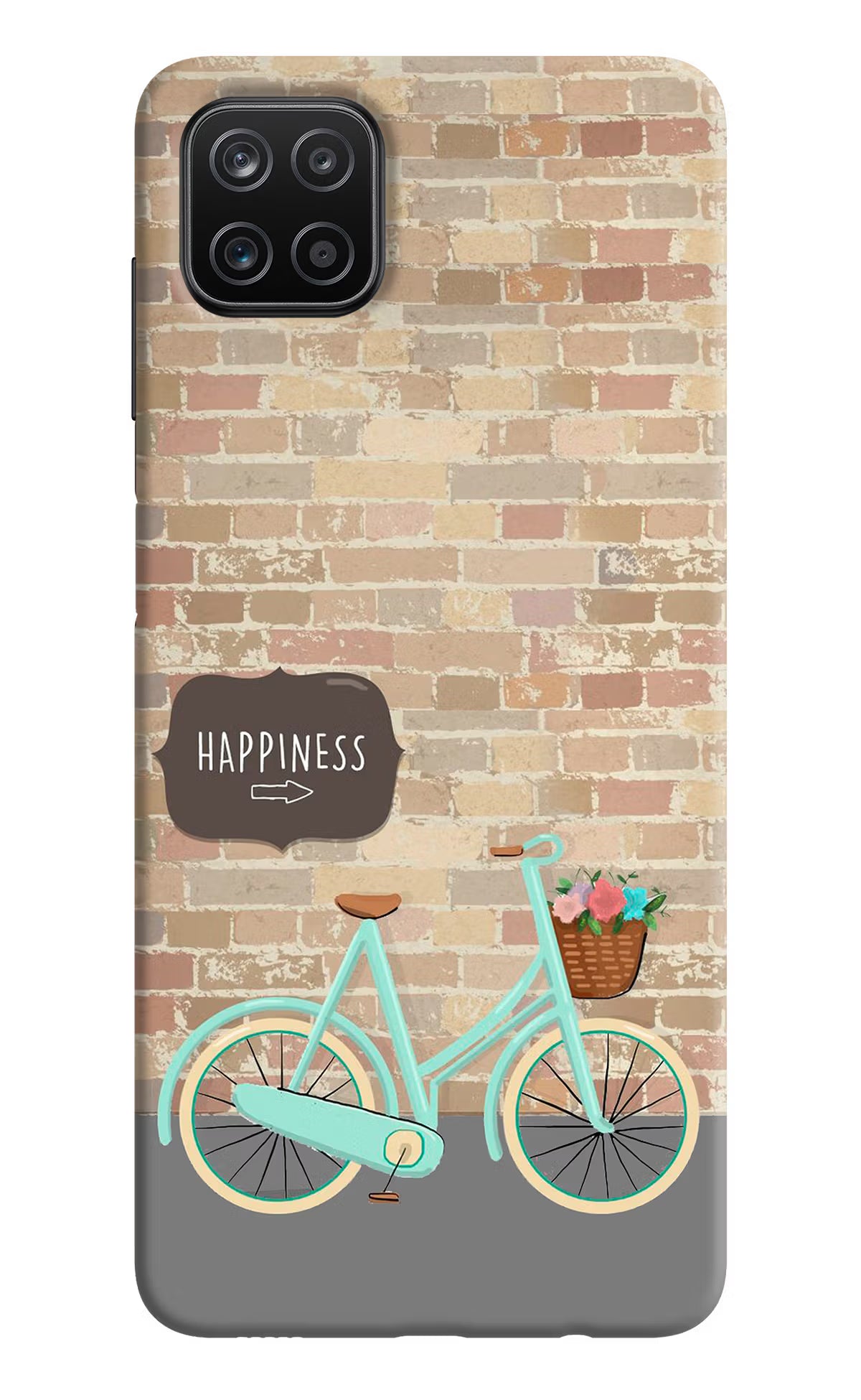 Happiness Artwork Samsung A12 Back Cover