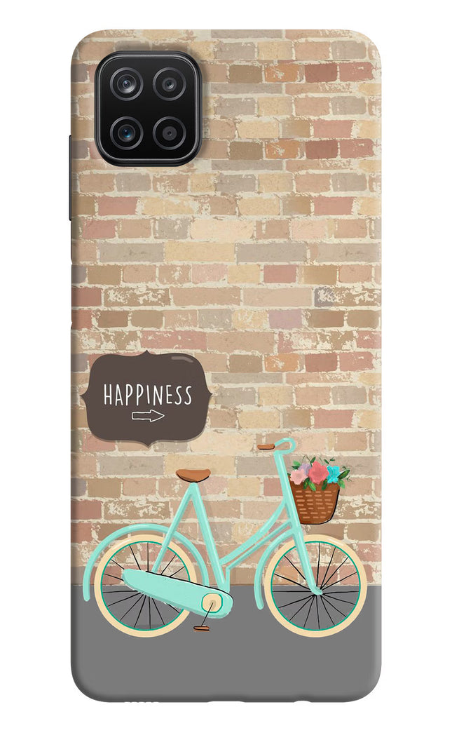 Happiness Artwork Samsung A12 Hard Case Back Cover by Casekaro